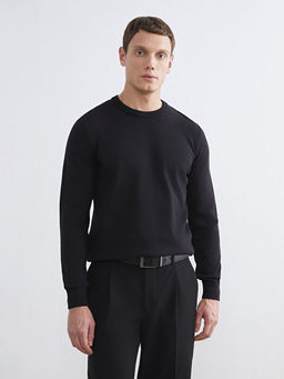 Bisiklet Yaka Erkek Triko Kazak