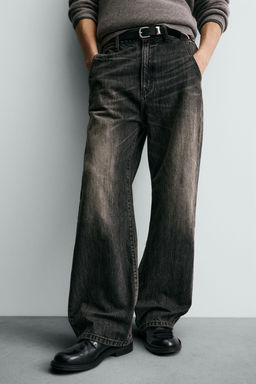 WIDE-LEG JEANS - Zara фото 5