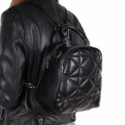 Рюкзак 670011-3 black Velina Fabbiano