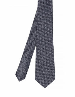 Черный шелковый галстук - Cacharel фото 8