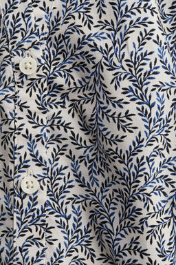 Blusa de popelina con mangas globo - H&m фото 6