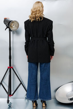 Жакет KOKOdea 7.33 черный+полоска фото 4