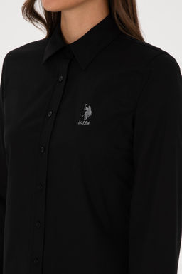 Kad_n Siyah Uzun Kollu Basic G_mlek Sepette S_rpriz _ndirim - U.s. polo assn фото 7