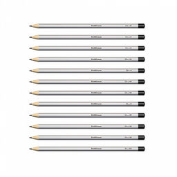 Цена за 12 шт. Набор из 12 чернографитных карандашей ErichKrause Art, шестигранных, 5H, 4H, 4H, 2H, H, HB, HB, B, 2B, 4B, 4B, 5B (в коробке)