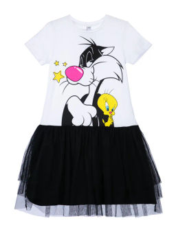 PlayToday / Платье трикотажное для девочек  фото 5