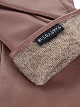 Перчатки женские 100% ш IS9910 rose taupe - Eleganzza фото 4