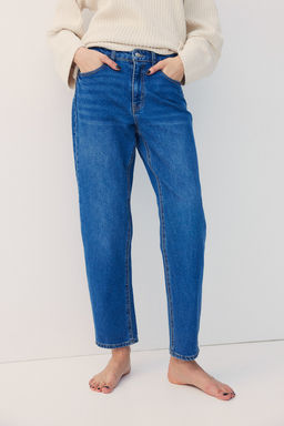 Slim Straight High Ankle Jeans - H&m фото 2
