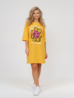 894 Футболка "Горчичный"