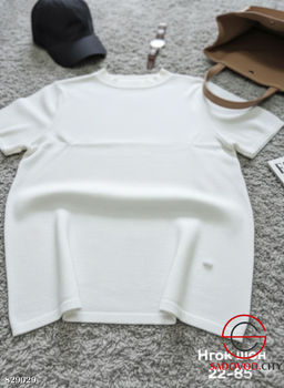 Футболка женская однотонная