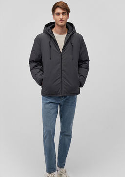 Kapusonlu Antrasit Sisme Mont