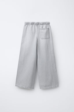 JEANS WIDE LEG CORDONES / Gris - Zara фото 2