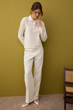 Indigo Yumusak Dokulu Genis Kal?p Triko Kazak TWOAW26KZ00062 - Trendyolmilla фото 10