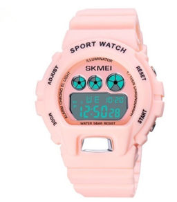 Часы наручные Skmei женские электронные спортивные 1775pink