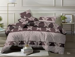 Постельное белье - Бязь Люкс 731 звездочки Евро (молния) - Luteks фото 2