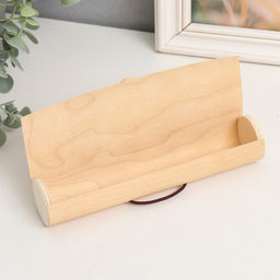 Шкатулка дерево под роспись тубус "Тонкий лист" 19х4х4 см