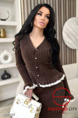 Костюм женский из альпаки