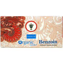 Прямоуг. благовония Organic Benzoin БЕНЗОИН 15 гр. блок 12 шт.