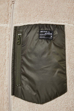 TRENDYOL MAN Siyah Regular Fit Etiket Detayl? Welsoft Pelus K?sl?k Mont TMNAW24MO00007 - Trendyolmilla фото 16