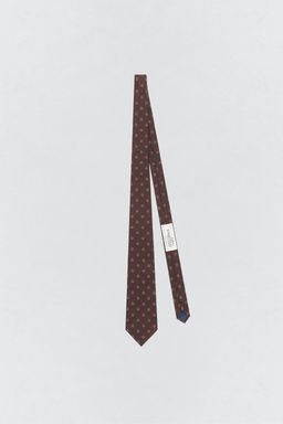 SILK - WOOL TWILL TIE SOSHIOTSUKI x ZARA