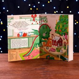 Цена за 5 шт. Подарочная коробка Книга Новогодний сюрприз 18,5 х 5 х 23,6 см - Simaland фото 6