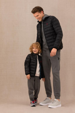 U. S. Polo Assn Черное пальто для мальчика - U.s. polo assn фото 4