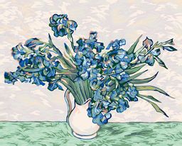 ФРЕЯ MET-PNB/PL-004 Набор для раскрашивания по номерам 50 х 40 см Винсент ван Гог, Ирисы