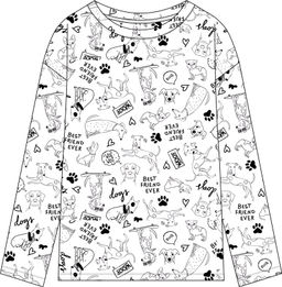 лонгслив 1ПДЛД4653001н - Апрель фото 4