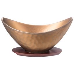 САЛАТНИК НА ДЕРЕВ. ПОДСТАВКЕ BRONCO BRONZE 22,5*16 СМ 1200 МЛ