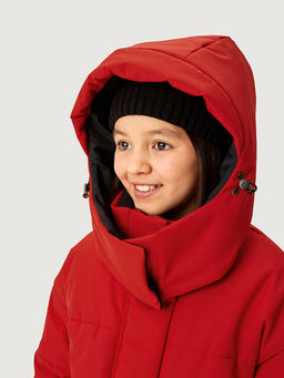 Пальто 6з4826 красный