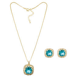 Комплект колье+серьги Fiore Luna