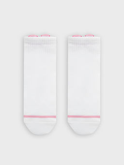 Цена за 5 пар! Носки детские белые с бантиками - Mark formelle фото 4