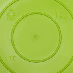 Корзина для белья мягкая, 17 л, d=33 см, h=24.5 см, ярко-зелёная