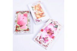 Полотенце микрофибра Цветы на 8 марта 38702 в шоколадке Р