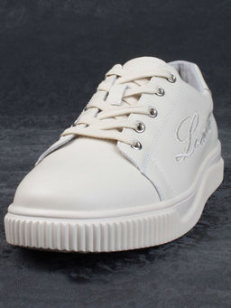 05-PDD165-2 BEIGE Кроссовки женские (натуральная кожа)