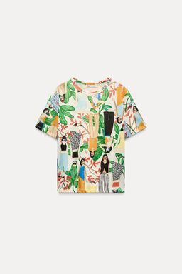 PRINTED T-SHIRT - Zara фото 34