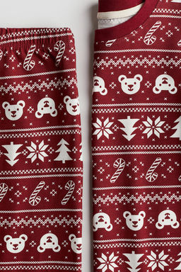 Printed cotton pyjamas - H&m фото 2