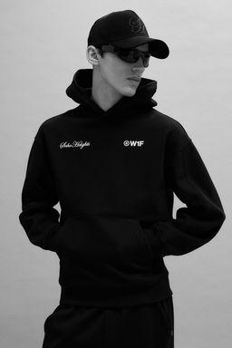 Sudadera con capucha y estampado Loose Fit - H&m фото 4