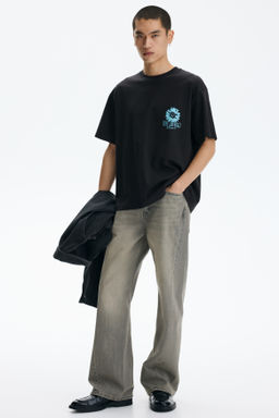 Camiseta con motivo estampado Loose Fit - H&m фото 28