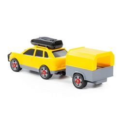 Автомобиль легковой с прицепом (в сеточке) - Полесье фото 7