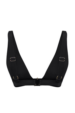 TRENDYOLMILLA Siyah Ucgen Premium Y?ld?z Aksesuarl? Bikini Ustu TBESS25BU00021 фото 9