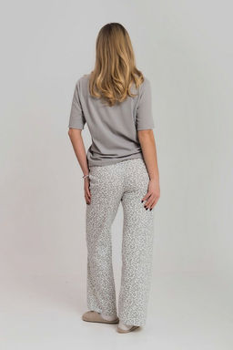 Костюм футболка и брюки М326004сб Серый/Белый - Елена фото 4