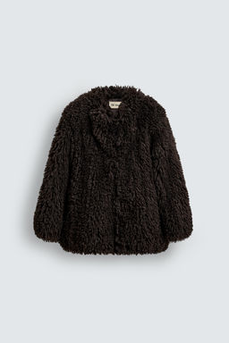OVERSIZE FIT FAUX FUR COAT HARRY LAMBERT FOR ZARA X DISNEY