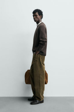 JERSEY ESTRUCTURA ALGOD?N / Chocolate - Zara фото 4