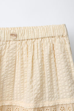 FALDA LARGA PANELES SCHIFFLY / Mantequilla - Zara фото 5