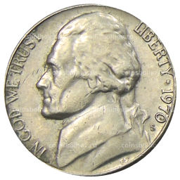 5 центов 1970 года S США