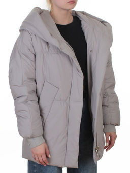 A626 GRAY Куртка зимняя женская (200 гр. био-пух)