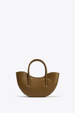 OVAL MINI TOTE BAG - Zara фото 8