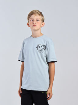 CRB wear / CWJB 63983-23-426 Футболка для мальчика,серый/Ex.Cherubino