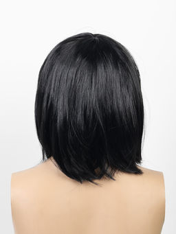 Парик карнавальный "Каре" черный, 1 шт. 110 гр.