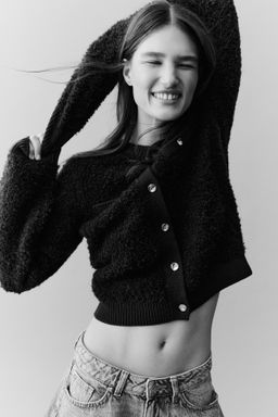 C?rdigan en punto boucl? - H&m фото 4
